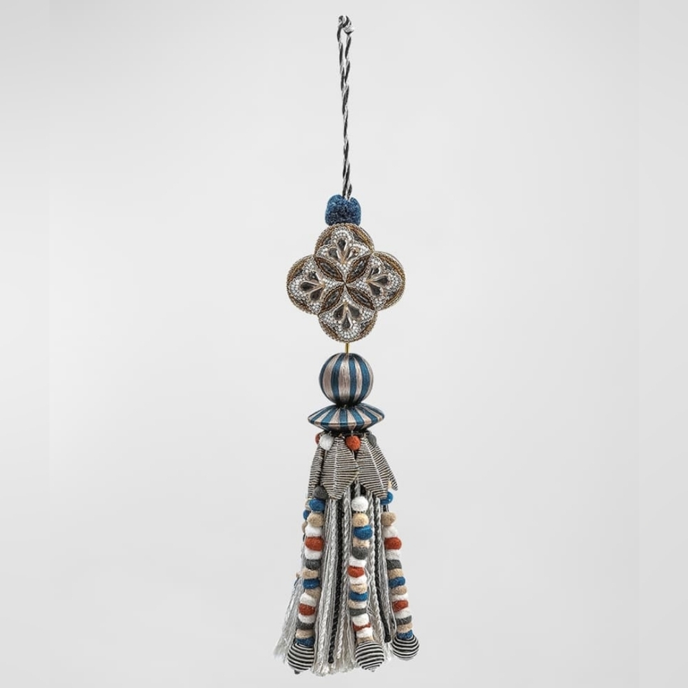 Mackenzie-Childs Cobblestone Beaded Tassel